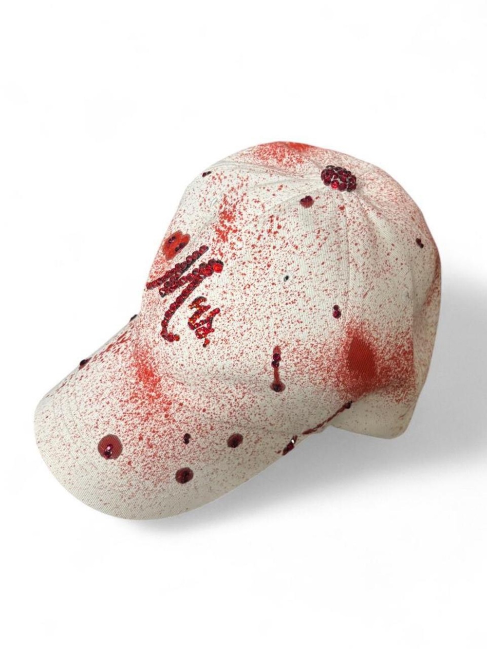 Blood Splash Horror Bride Baseball Hat New Halloween Costume